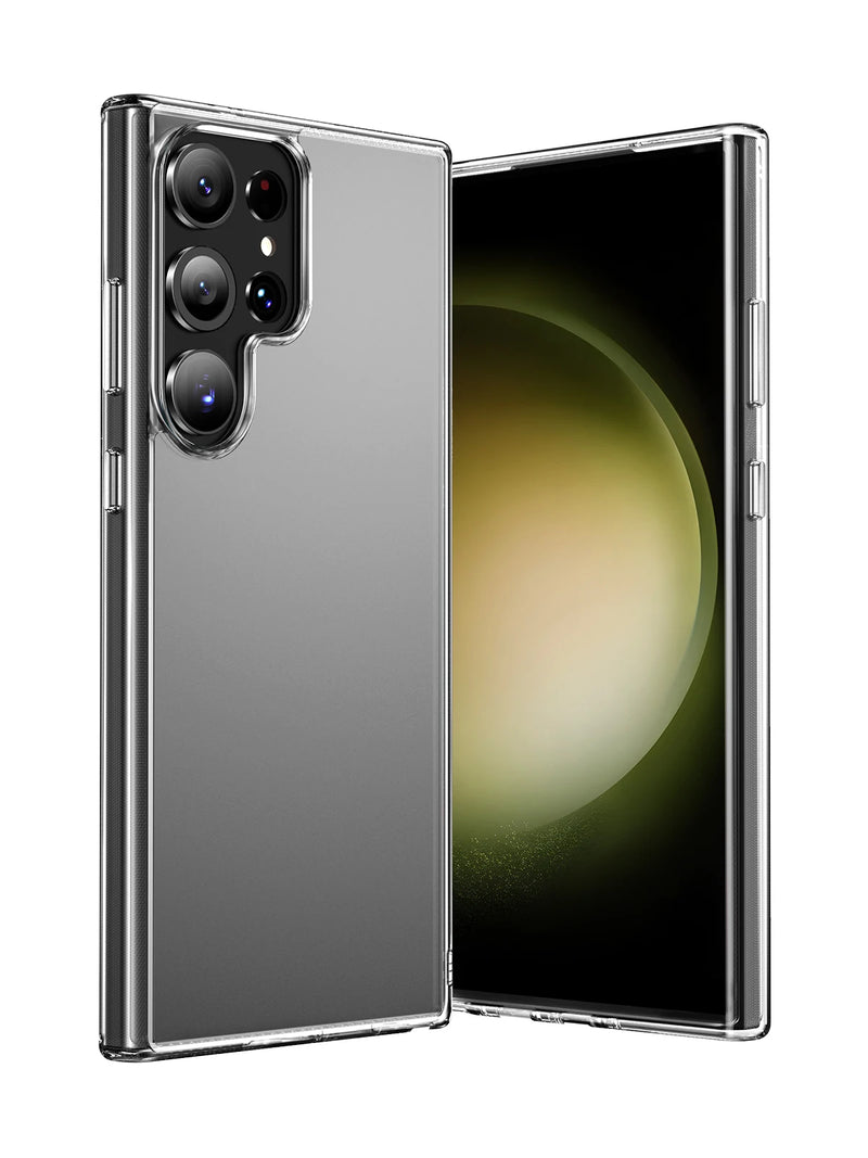 UGREEN Clear Case For Samsung Galaxy S23 Ultra S24 Ultra Plus Shockproof Crystal Transparent Case Cover Protective Soft Case