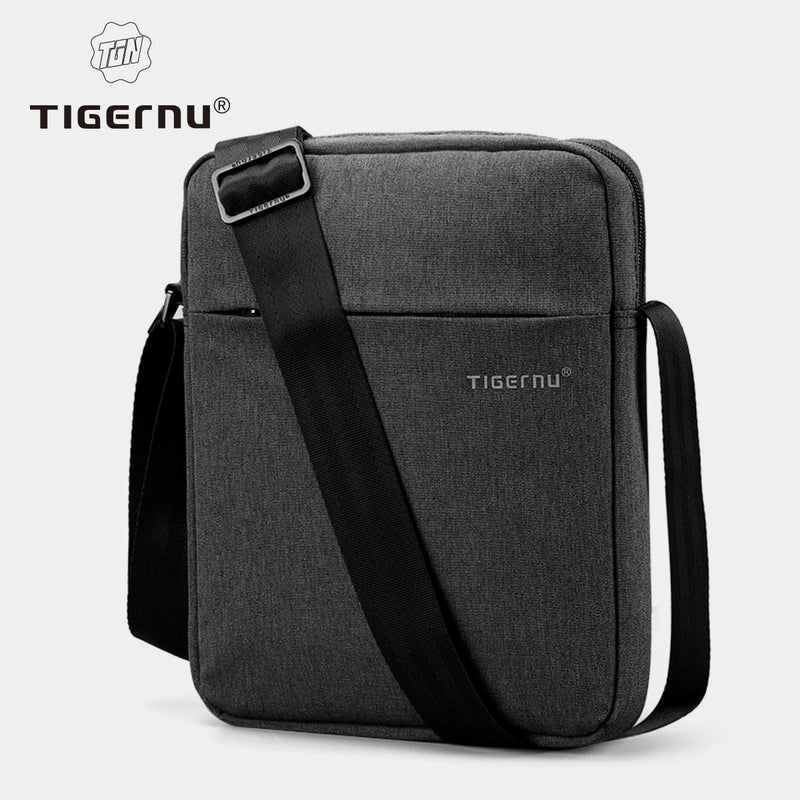 Tigernu Men Messenger Bags Waterproof Shoulder Bags For Men 9.7 11inch IPad Bag Male Business Bags Crossbody Bag Slingbag Mini
