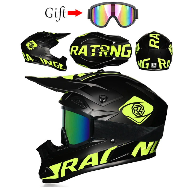 New Arrivals Motorcycle Helmet Motocross Cascos Para Moto Off Road Motocycle Abs Man&Woman Dot