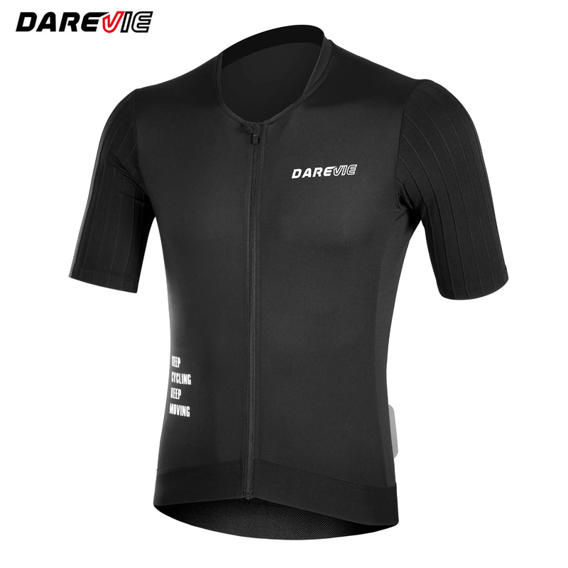 អាវយឺតជិះកង់ DAREVIE Aero កាត់បន្ថយភាពធន់ PRO Level Man អាវជិះកង់ Maillot ស្រូបយកសំណើមទម្ងន់ស្រាលសម្រាប់បុរស