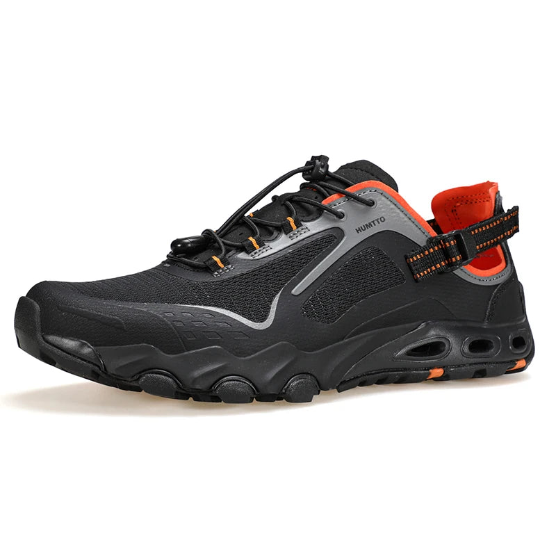 HUMTTO Summer Hiking Shoes Breathable Barefoot Mens Sneaker for Men Outdoor Water Beach Sandals Climbing Wading Man Sneakers