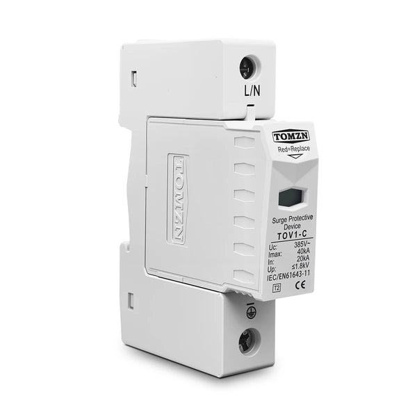 AC SPD 1P 20KA~40KA 275V  House Surge Protector protection Protective Low-voltage  Arrester Device