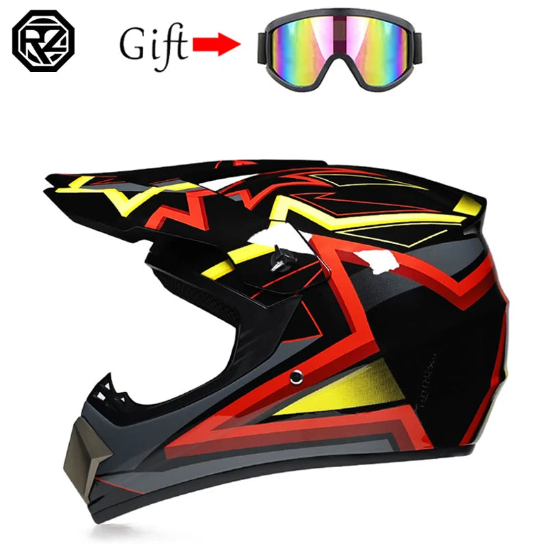 Children and adolescents professional full coverage motorcycle off-road race helmet bike AM DH helmet capacity motocross casso