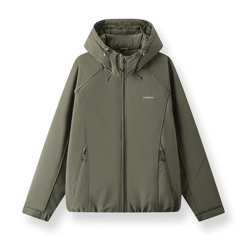 Semir Men Padded Jacket Water Repellent Windproof Shell Abrasion Resistant Raglan Sleeve 2026 Winter Everyday Style