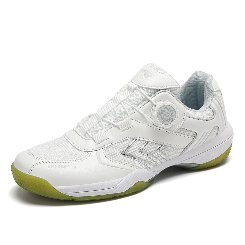 Mens Badminton Shoes High Elasticity Midsole Support Strong Wrapping Indoor Outdoor Fields Anti Twist Stable Training Sneakers