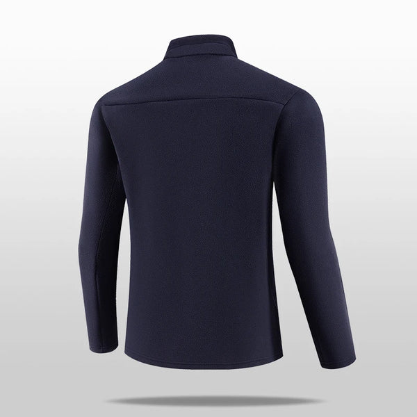 SBWL New Men's Autumn/Winter Outdoor Skiing Running Warm Thick Long Sleeve Base Shirt Fashion Casual Fitness Jacket T-Shirt Tops