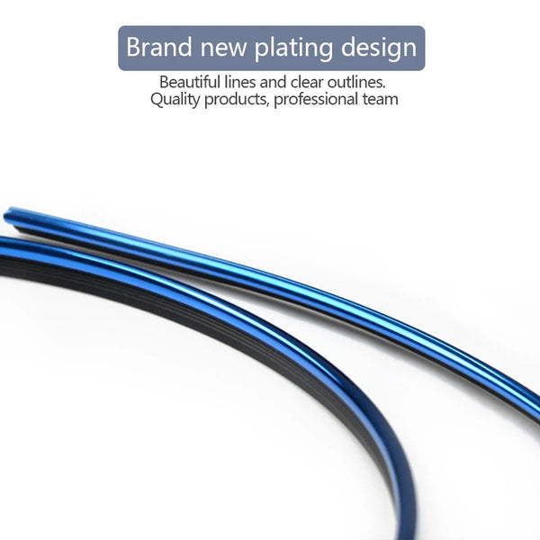 SEAMETAL 5/10M Car Interior Moulding Trim Strips Anti Scratch Dashboard Gap Fillers DIY Flexible Line for Car Styling Accessorie