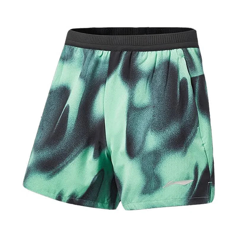 ខោរត់អាជីពបុរស Li-Ning LN DRY 88% Polyester 12% Elastane ឆ្លុះបញ្ចាំង ខោស្ព័រ LiNing ស្រួលពាក់ AKSW119