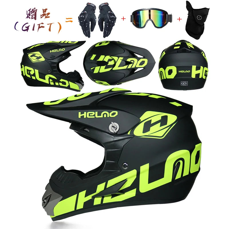 fiery Motocross Helmet Off Road Professional ATV Cross Helmets MTB DH Racing Motorcycle Helmet Dirt Bike Capacete de Moto casco