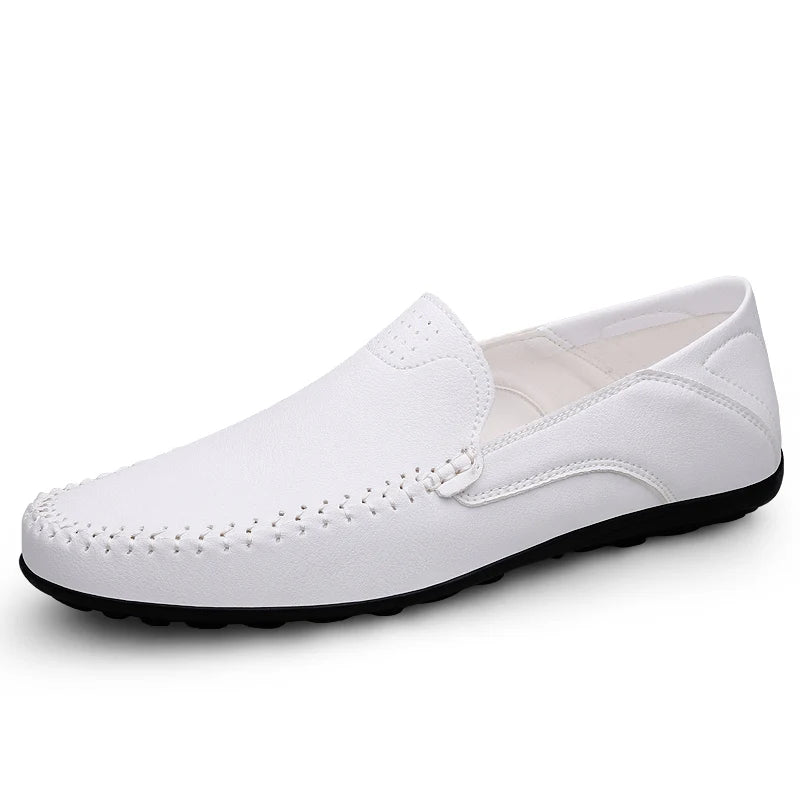 Men's slip on Lazy casual shoes four seasons new soft sole anti slip business shoes fashion versatile tide party driving shoes