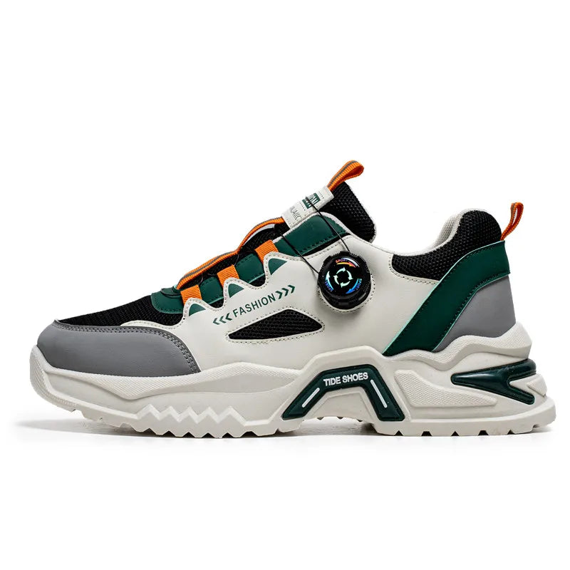 Mens Sports Shoes Trendy Style Fashion Casual All Season Soft Sole Anti Slip Outdoor Running Shoes Comfortable Sneakers for Men