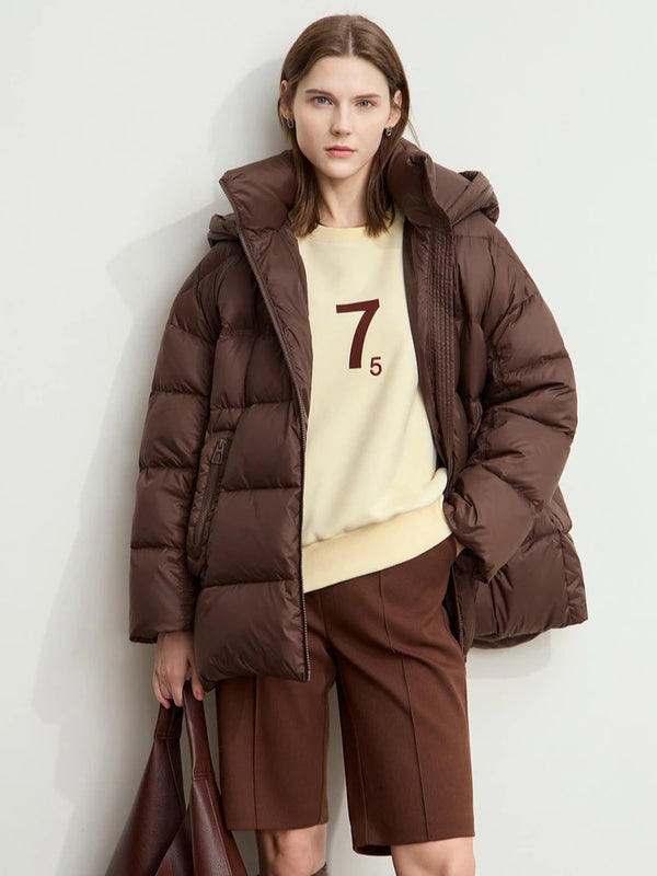 អាវយឺត Amii Minimalist Casual Pullover បោះពុម្ព O-Neck ឆ្នាំ ២០២៦ សម្លៀកបំពាក់កក់ក្តៅរដូវរងាសម្រាប់ស្ត្រី អាវរោមចៀមប៉ាក់រលុង 12444077
