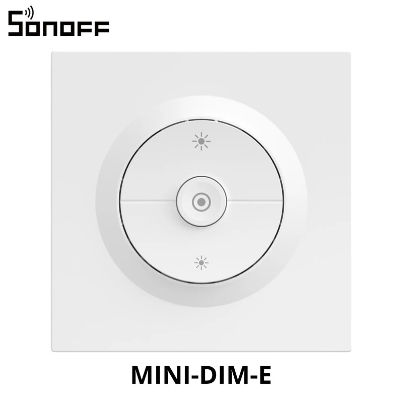 SONOFF Orb-DIM Matter over Wi-Fi Smart Dimmer Switch MINI-DIM-E Smooth Dimming No Flicker Energy Monitor Voice Alexa Google Home