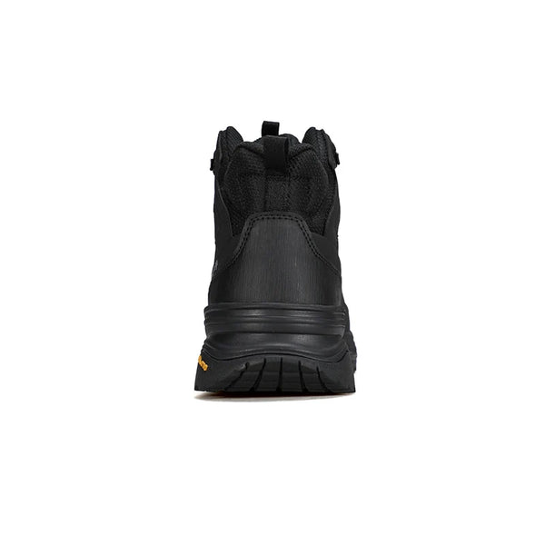 HUMTTO Outdoor Casual Trekking Boots Winter Men's Sneakers Leather Hiking Shoes Men Keep Warm Snow Boots for Man 2024 Trainers