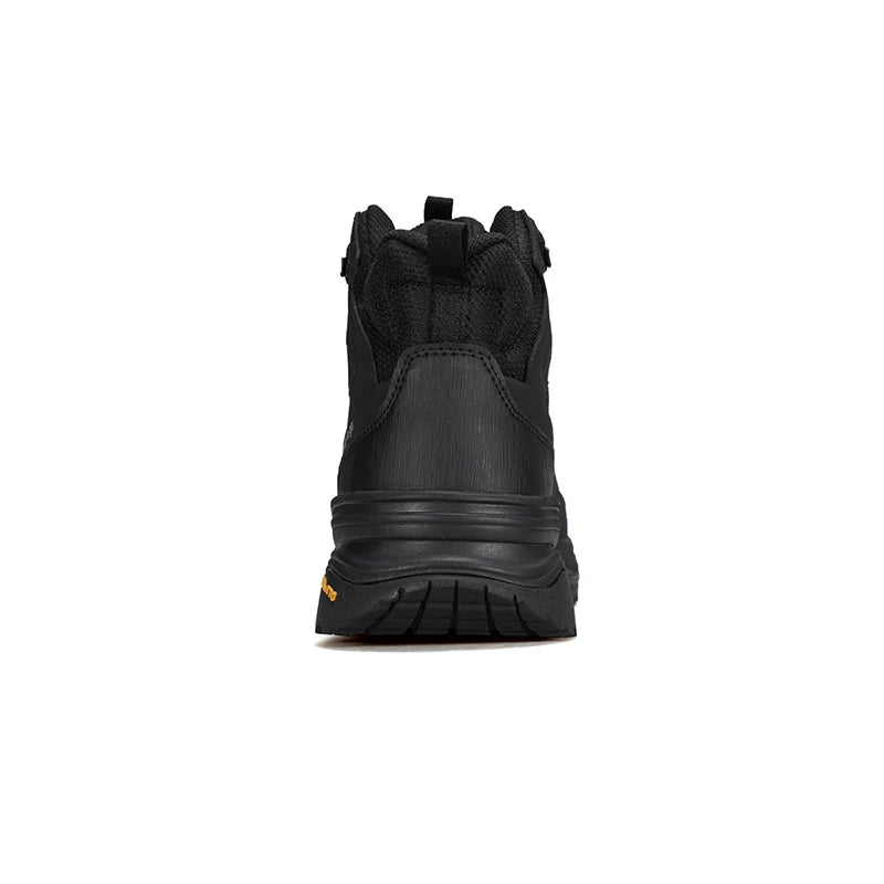 HUMTTO Outdoor Casual Trekking Boots Winter Men's Sneakers Leather Hiking Shoes Men Keep Warm Snow Boots for Man 2024 Trainers