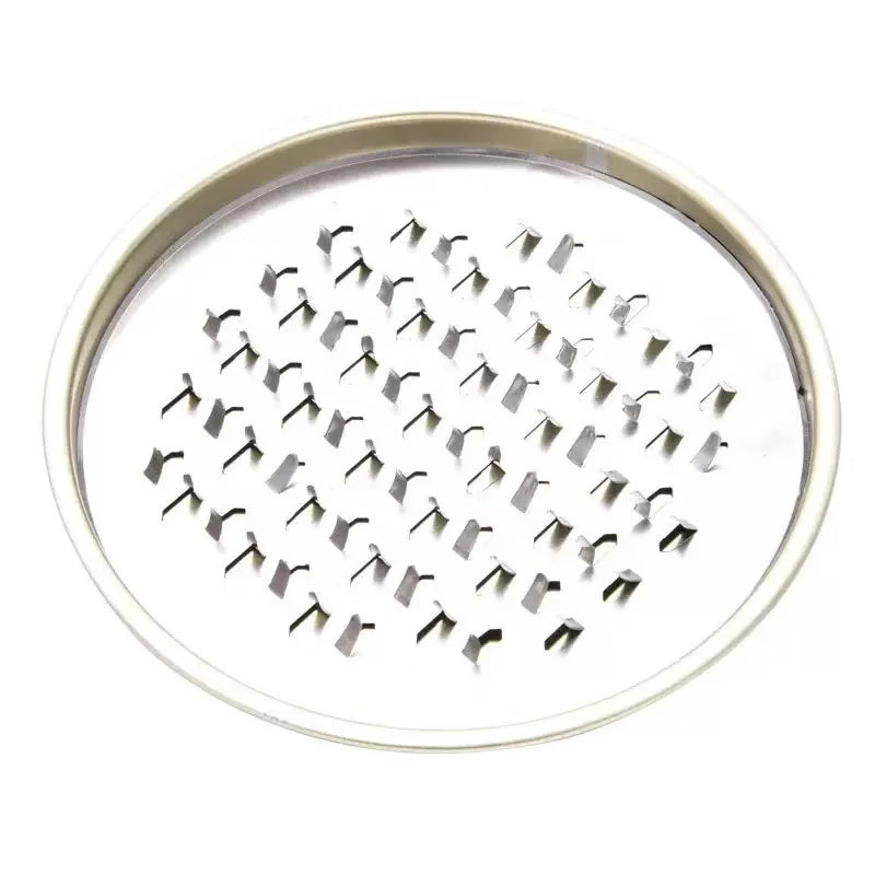 Portable Serrated Mosquito Coil Tray with Lid Ash Tray Mosquito Coil Holder Box for Outdoor Picnic Travel Camping