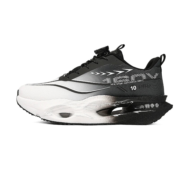 Men Sports Shoes New Hollow Soft Sole Rebound Shock-absorbing Training Shoes Marathon Light Breathable Running Shoes for Women