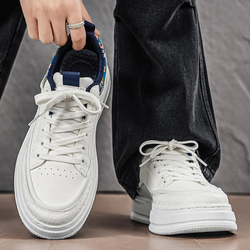 Men's breathable Joker casual board shoes Four seasons new light soft-sole non-slip comfortable outdoor walking running sneakers