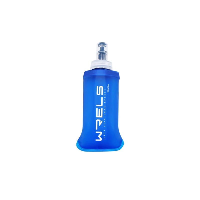 WRELS Water Bottle TPU BPA-Free Folding Soft Flask Outdoors Sport Water Bottle Running Camping Cycling Collapsible Water Bottle