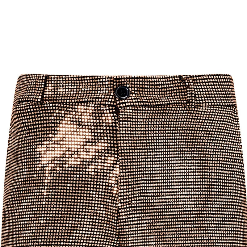 2026 New Men's Silver Round Sequin Trousers, Fashion Party/Performance Pants, Red Gold Pant, 2026 New