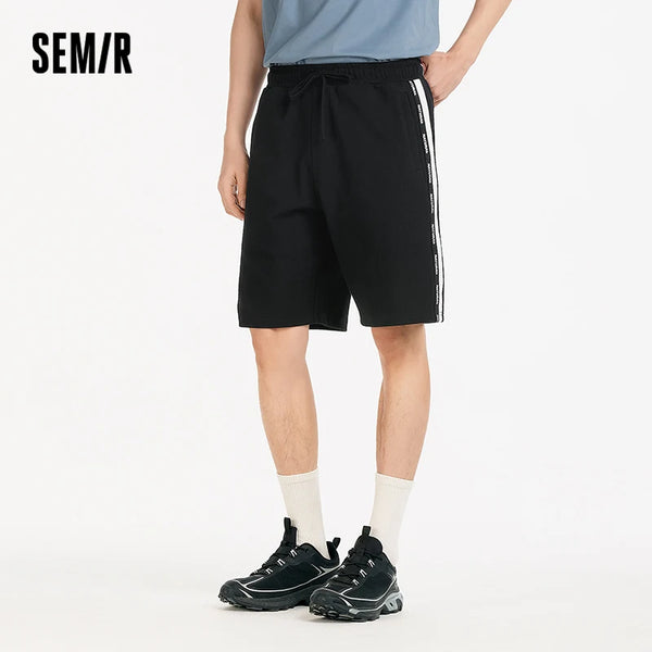 ខោខ្លីបុរស Semir ឆ្នាំ ២០២៦ ស្ទីលកីឡាប៉ាក់រលុងត្រង់ធម្មតាម៉ូដទន់ពាក់ប្រចាំថ្ងៃ
