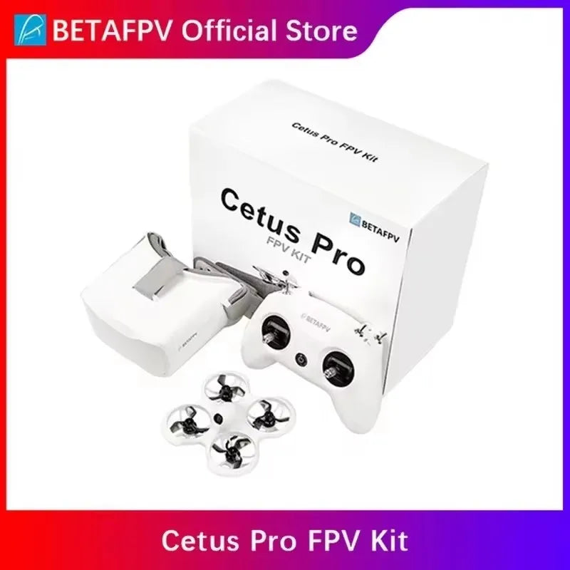 ឧបករណ៍ BETAFPV Cetus Pro FPV Kit /ឧបករណ៍ Cetus FPV Kit ដ្រូនប្រណាំងក្នុងផ្ទះ Frsky D8 Lite វិទ្យុ 2 SE ឧបករណ៍បញ្ជូន 5.8G 14DBI VR02 វ៉ែនតា VTX