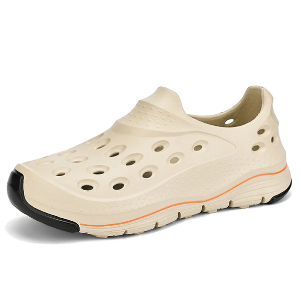Summer Lightweight Mens Sandals EVA Garden Shoes Men High Quality Soft Cover Toes Sandals Comfortable Dropshipping