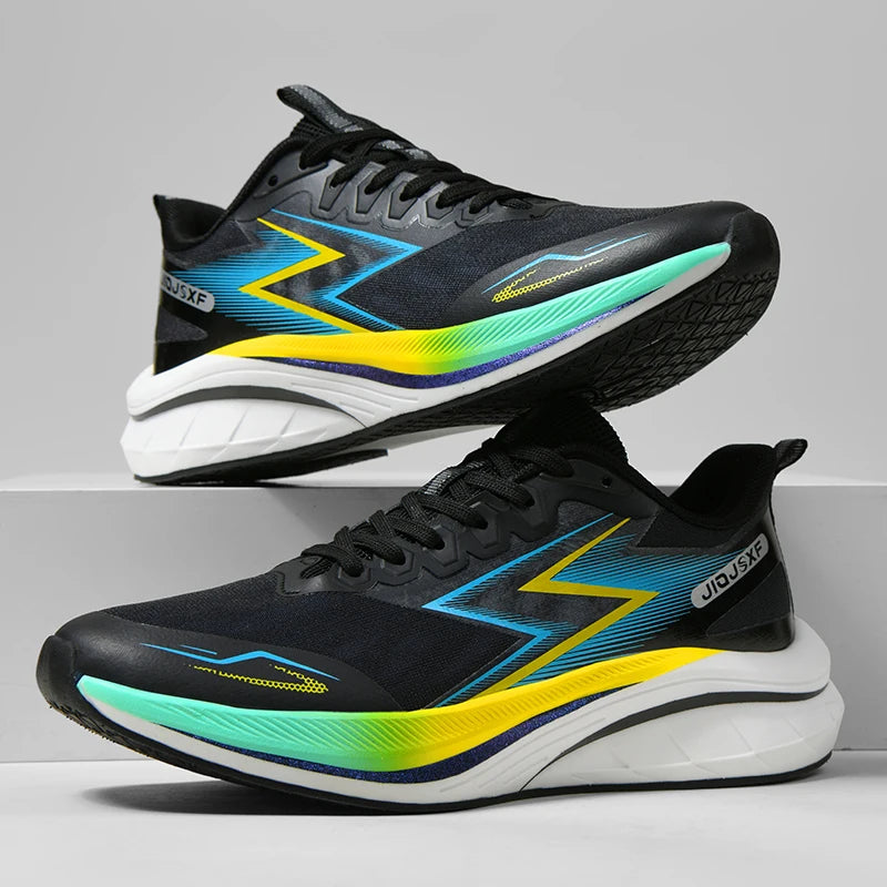 Mens Running Shoes 2025 New Lightweight Cushioning Trendy Outdoor Jogging Training Casual Sneakers Original Tennis Shoes for Men