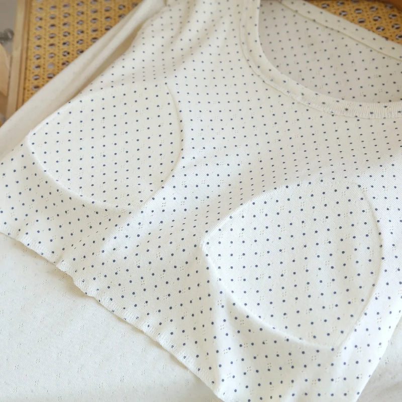 New Chest Pads Sleepwear Women's Pajamas Set Night Wear for Ladies Comfort for Homewear Short Sleeve Pajamas Women Summer Suit