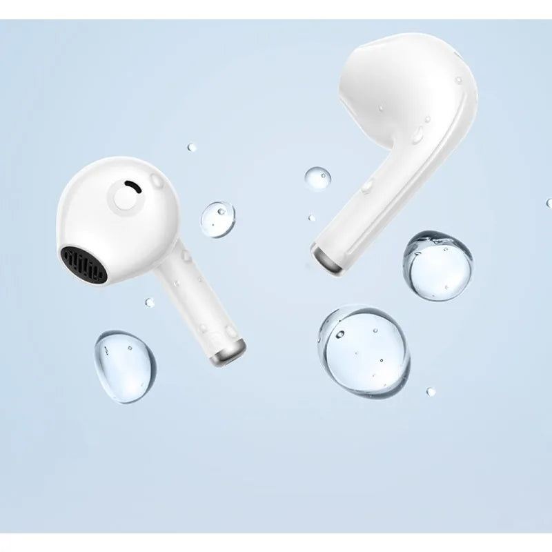 កាសស្តាប់ត្រចៀកប៊្លូធូស BASEUS W04 ជាមួយនឹងការកាត់បន្ថយសំឡេងរំខានពាក់កណ្តាលក្នុងត្រចៀកឥតខ្សែសម្រាប់កីឡា និងអាយុកាលថ្មយូរបំផុត ភាពយឺតយ៉ាវទាប