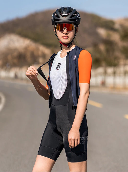 ROCKBROS ROAD TO SKY Summer Cycling Bib Pants Women Bicycle Clothes Strap Pants Quick Drying Breathable Bike Trousers Pants