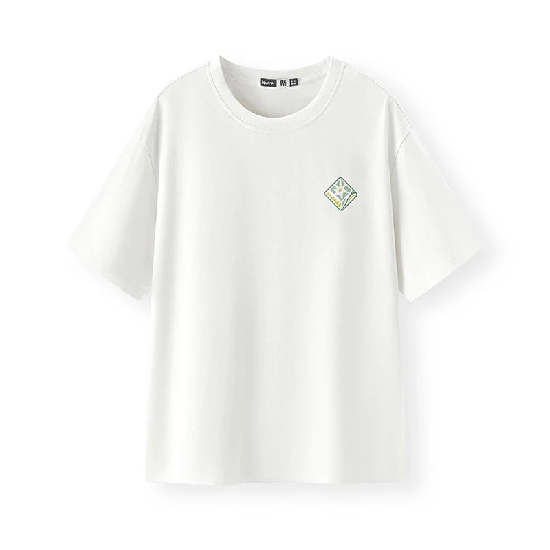 Semir Mens Tshirt 2026 Pure Cotton Knitted Artistic Printed Comfortable Casual Style Soft Daily Wear
