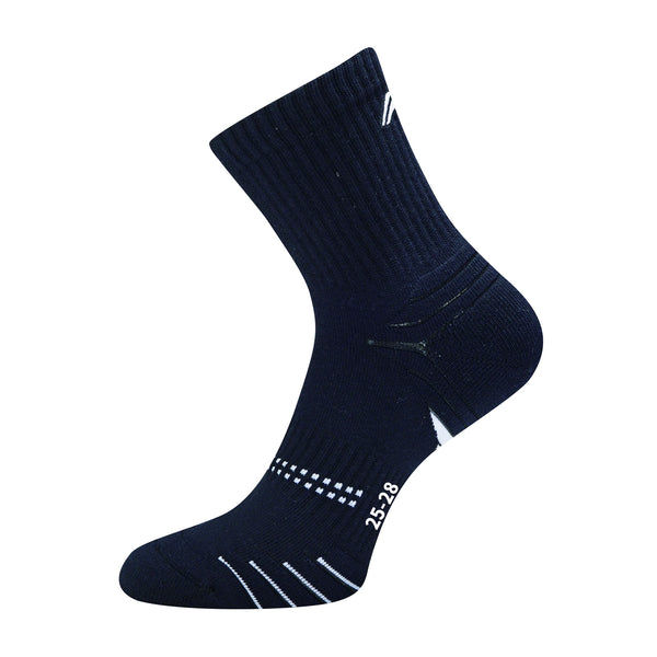 ស្រោមជើងវាយសីបុរស Li-Ning ពាក់កណ្ដាលខ្លួន មានខ្យល់ចេញចូលបាន ស្រោមជើងកីឡាអាជីព LiNing AWSV161