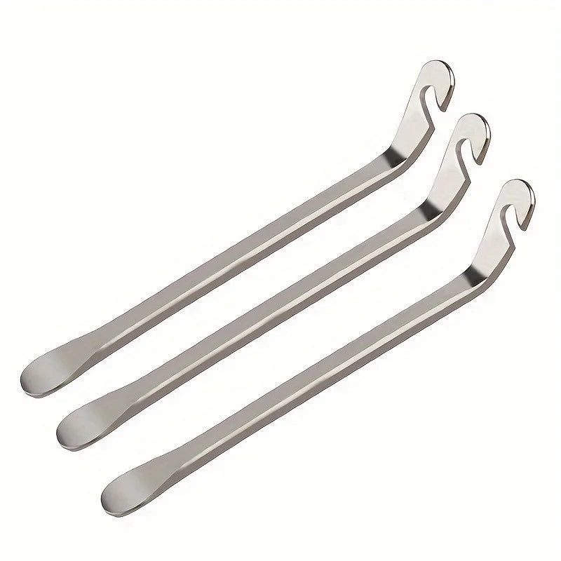 1pc Bicycle Tire Changer Lever, Metal Tire Changer Tool,Professional Repair Bicycle Inner Tire.12cm/4.72inch,for Mountain Bikes.