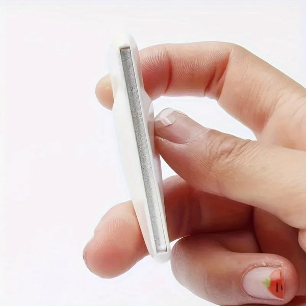 2pcs Professional Curved lNail File,for Smooth Manicures and Pedicures.Nail technicians,Household nail file,random color