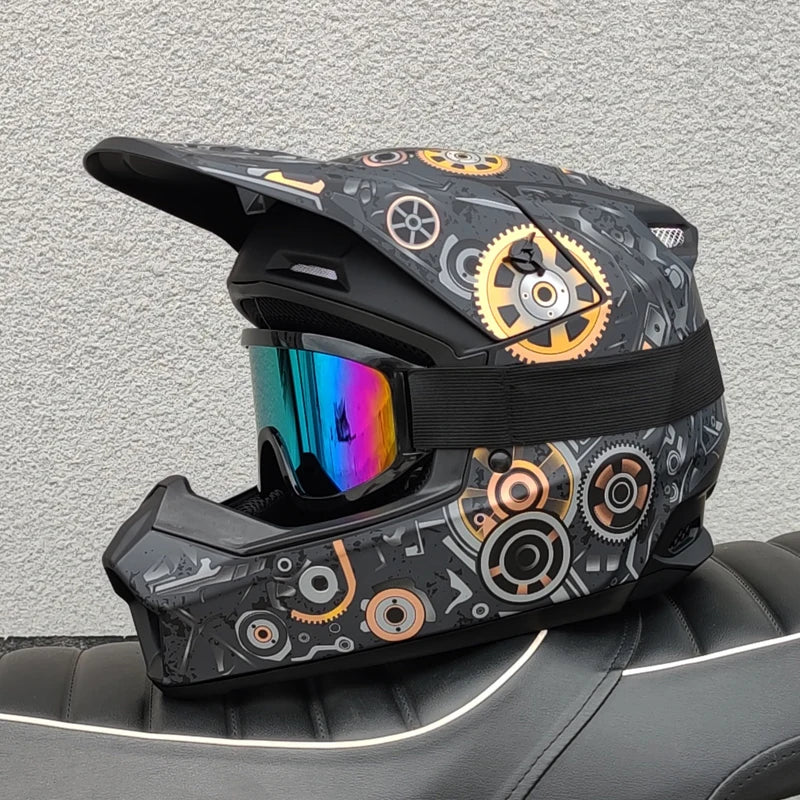 DOT approves ORZmotorcycle helmet children off-road helmet bike downhill AM DH cross helmet capacete motocross casco capacitance