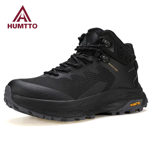 HUMTTO Breathable Hiking Shoes for Men Winter Sneakers Wear-resistant Casual Men's Sports Shoe Outdoor High Top Trekking Boots