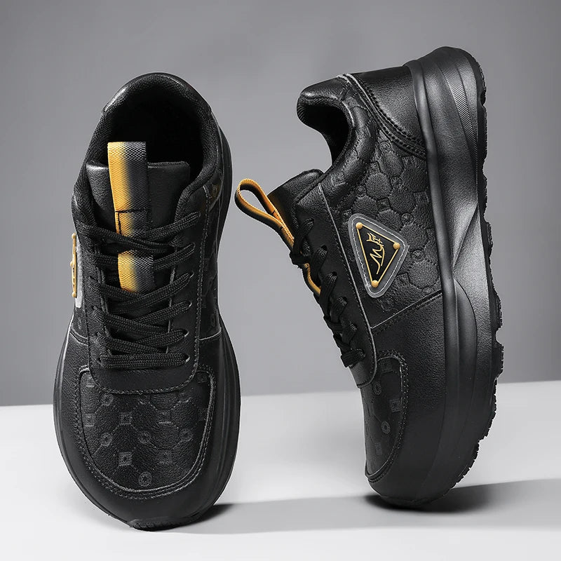 Men's Wide palm casual shoes four season new soft-sole non-slip comfort outdoor walking shoes fashion Joker sneakers borad shoes