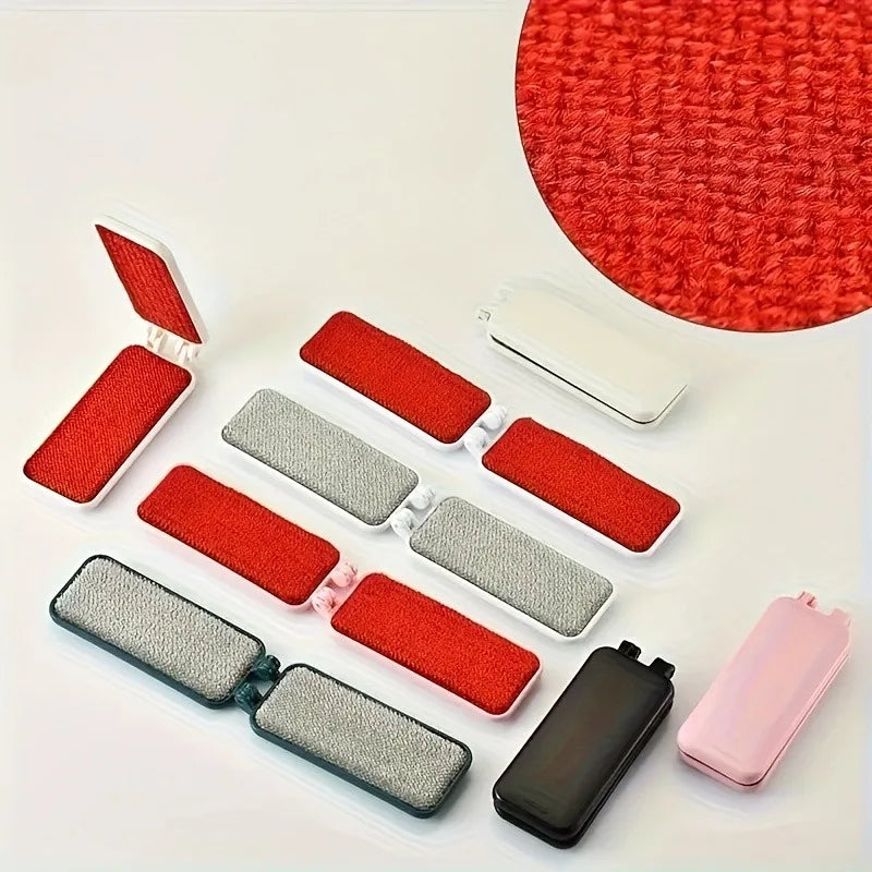 1pc Portable Foldable Double-Sided Lint Remover Brush, Cleaning Brush for Clothes, for Home Sofa and Bedroom Clothing Care Tool