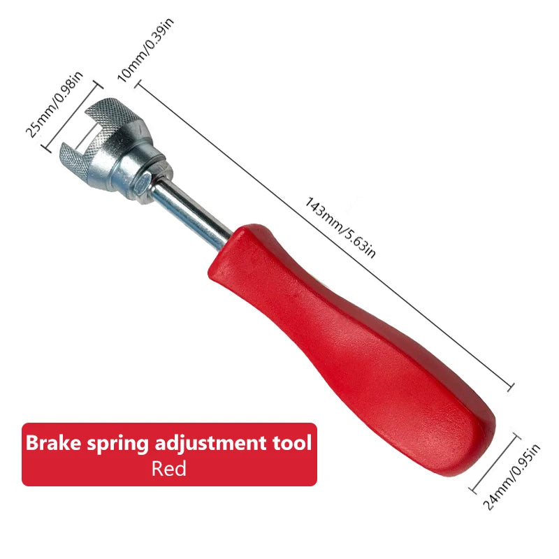 SEAMETAL 5.7 Inch Car Drum Brake Repair Install Tools Hold Down Washer Spring Adjustment Tool Brake Spring Washer Worker