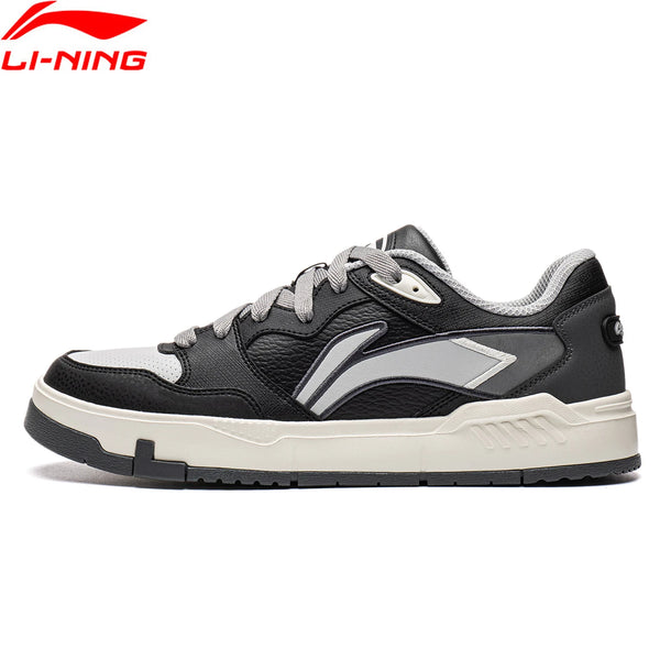 ស្បែកជើងបុរស Li-Ning COMMON 80S Lifestyle ទន់ ស្រួល ស្រាល ស្បែកជើងកីឡា LiNing Classic Casual AGCW231