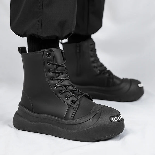 Men's Boots Autumn and Winter Soft-Sole Non-Slip Casual Boots Fashion Joker Outdoor Boots Youth Comfort Plus Size Tooling Boots