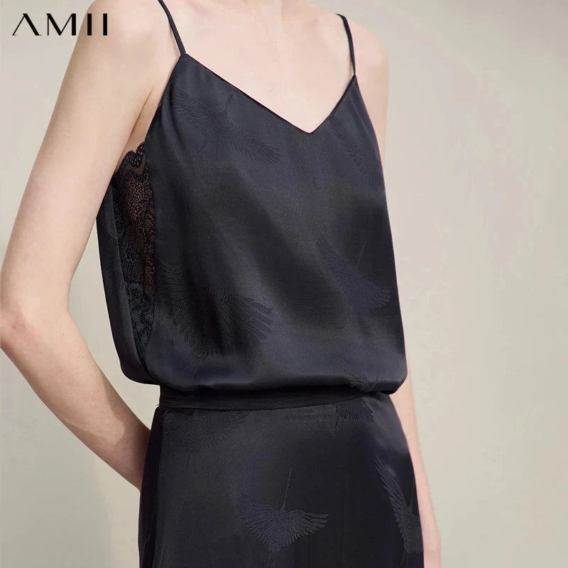 អាវក្រៅ Amii សម្រាប់នារីរដូវស្លឹកឈើជ្រុះឆ្នាំ ២០២៦ អាវកាក់ Jacquard Lace រចនាបថចិនឆើតឆាយថ្មីសម្រាប់នារី 12651007