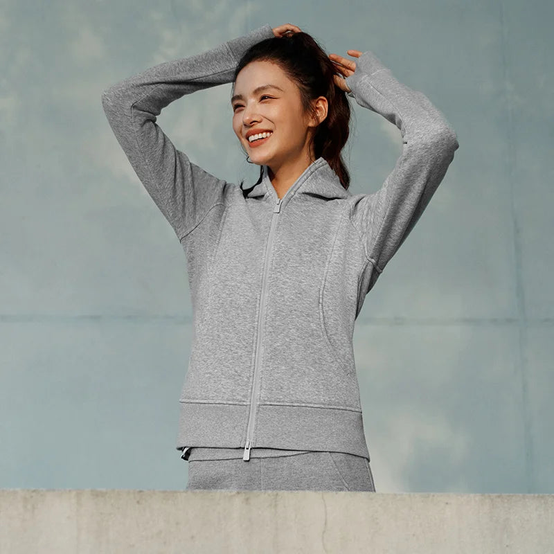 Semir Winter Jacket Women Raglan Sleeve Slim Fleece Lined 2026 New Slim Casual Jacket Women'S Cloth