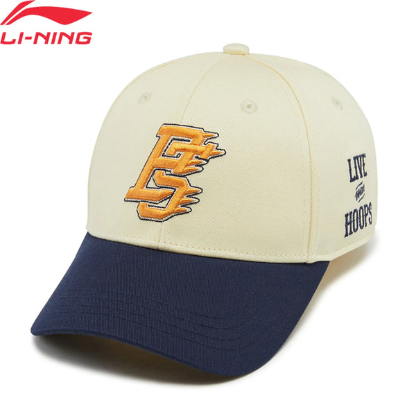 មួកបេស្បល Li-Ning Unisex BADFIVE អាចលៃតម្រូវខ្យល់ចេញចូលបាន មួកទាន់សម័យ LiNing បុរស ស្ត្រី មួកធម្មតា AMYW059