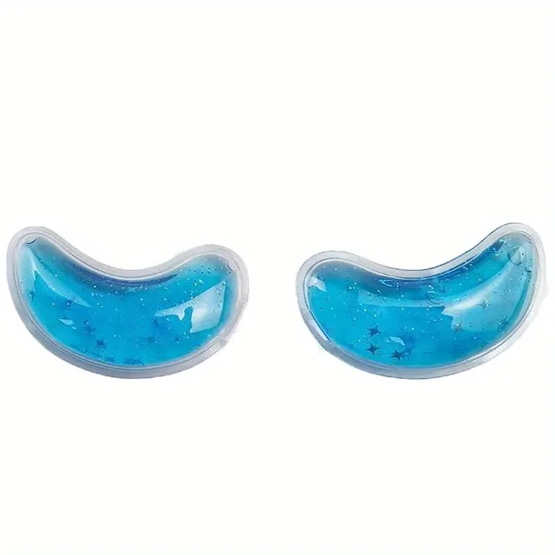 2pcs Hot & Cold Gel Eye Mask, Lip & Face Care, Reusable Ice Packs, Skincare Tools, Ideal Gift for Women.Cold compress tool