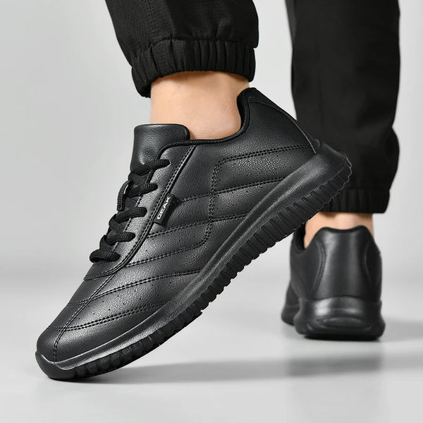 Hotel Chef Shoes Four Seasons Non-Slip Waterproof Oil-Proof Kitchen Work Shoes Light Breathable Outdoor Men's Walking Sneakers