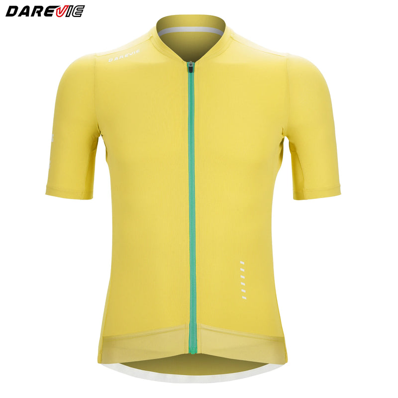 អាវយឺតជិះកង់ DAREVIE បុរស ម៉ាក Maillot Cool Technology អាវយឺតជិះកង់បុរស ស្ត្រី សម្លៀកបំពាក់ជិះកង់ស្ងួតរហ័ស និងអាចដកដង្ហើមបាន សម្រាប់បុរស ទំហំតូច