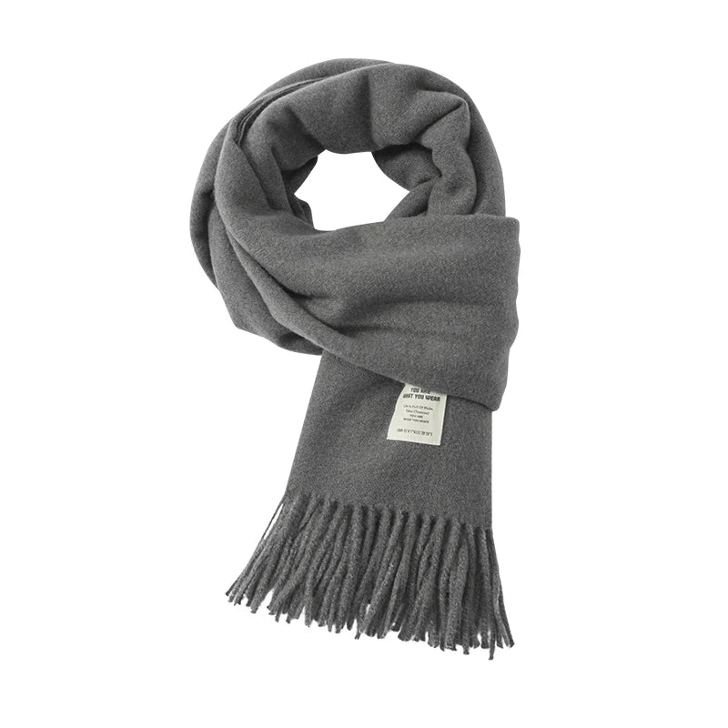 Semir Simple Scarf Wide Plaid Women Autumn Winter 2025 Shawl Soft Warm Fashion Trend Stylish Casual