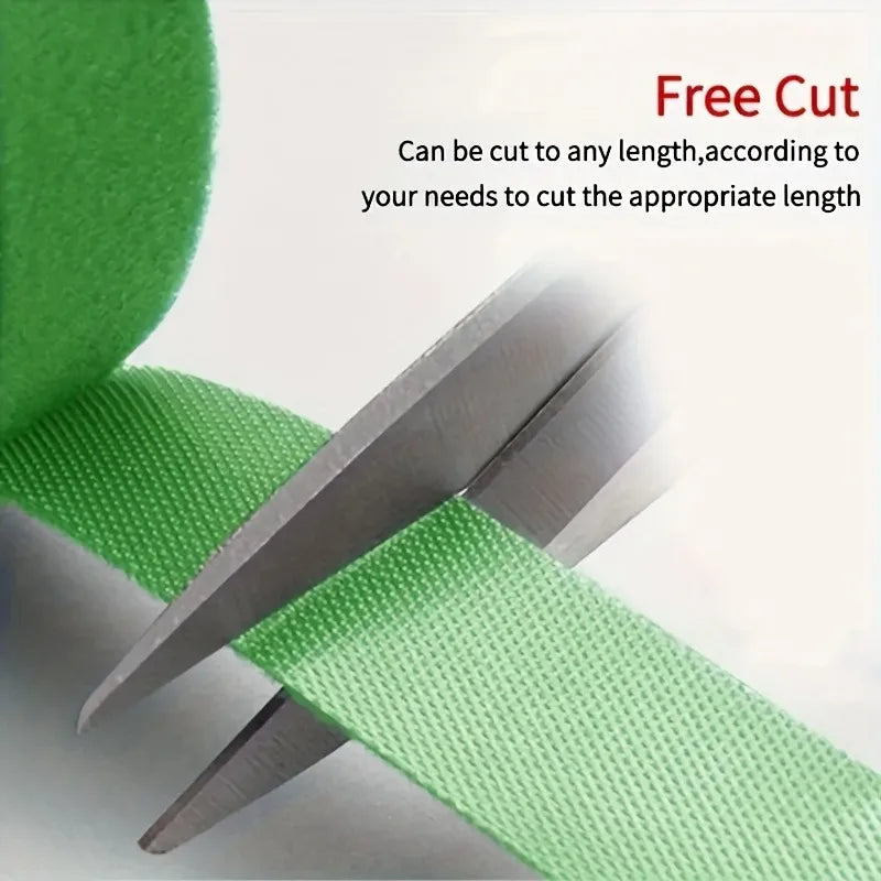 3pcs Self-adhesive Plant Nylon Cable Tie, Cable Tie, Support Garden Twine Bandage， Multi-Functional, Secure. Gardening Tasks